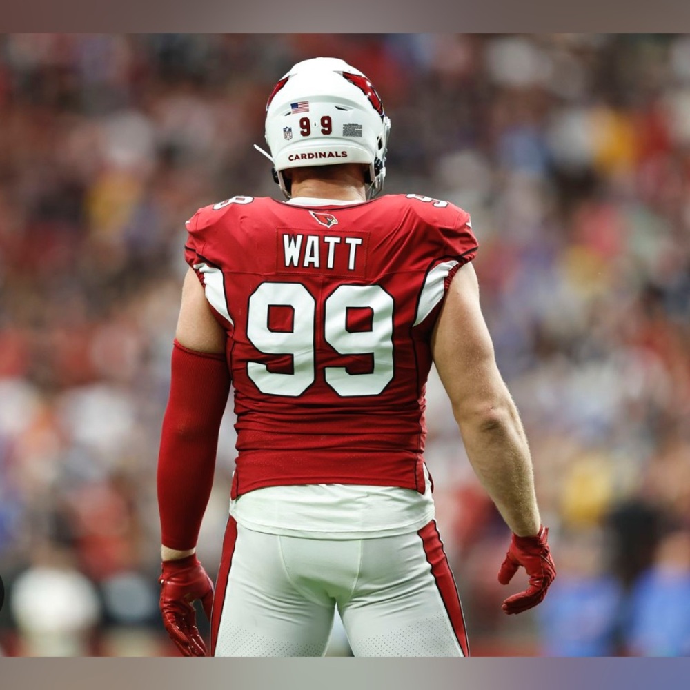Nike Authentic Arizona Cardinals J.J. Watt #99 NFL Red Jersey Women’s Size: XL - Picture 4 of 10